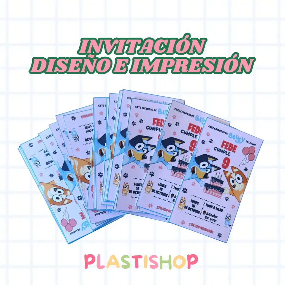 Tarjeta invitación