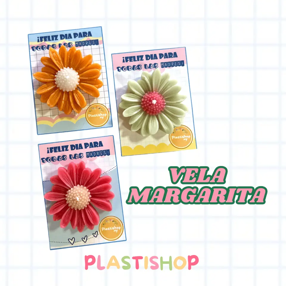 Vela Margarita + tarjeta