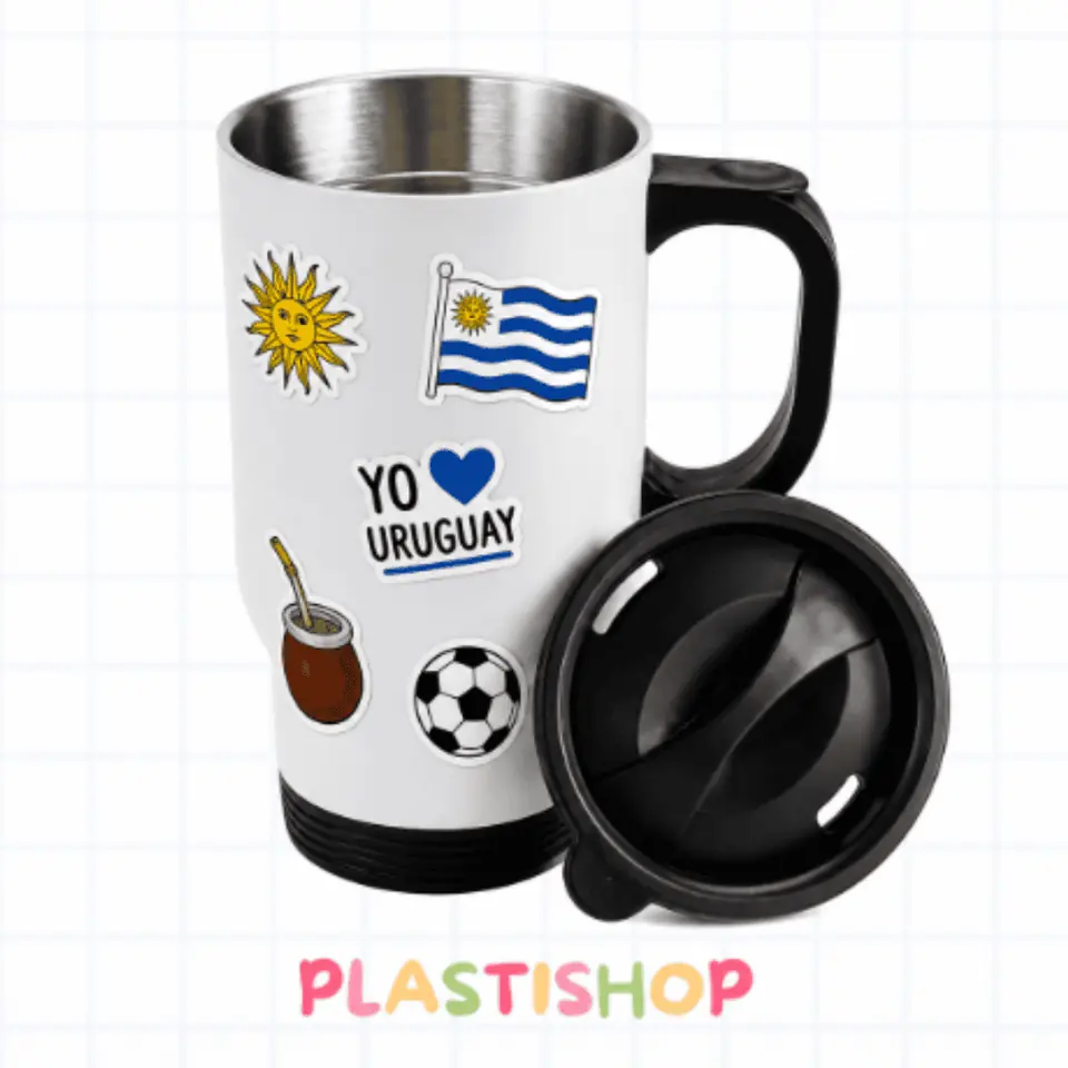 Jarro térmico blanco