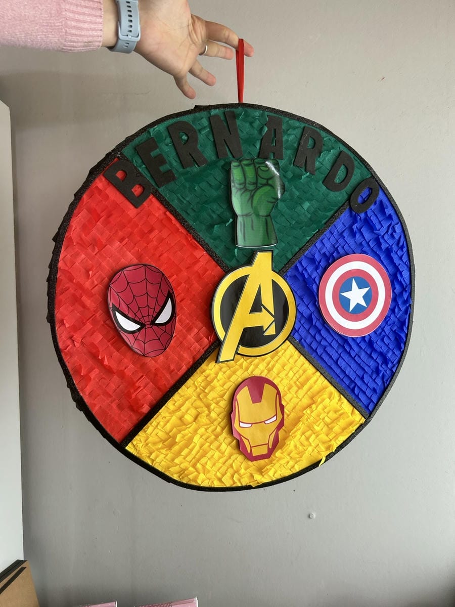 Piñata LOS CUATRO FANTÁSTICOS