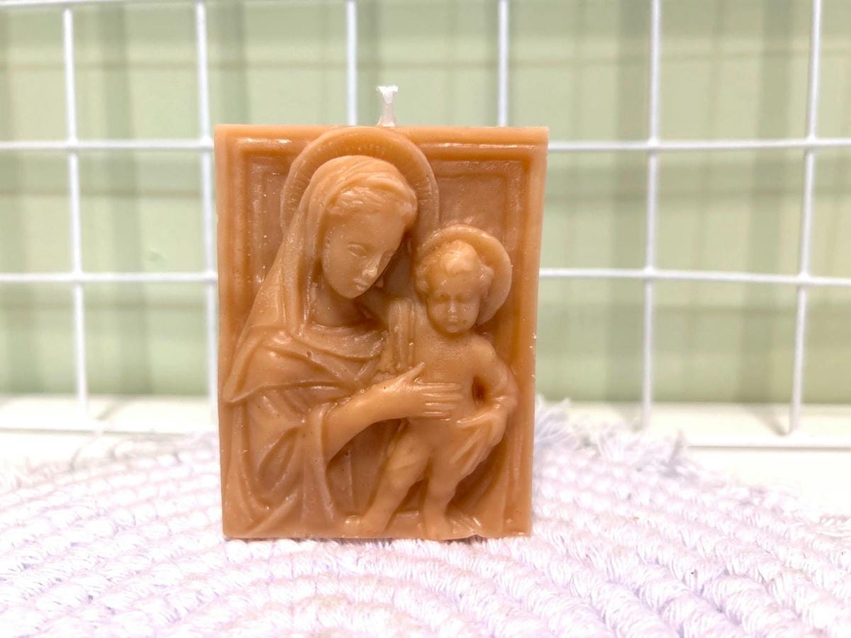 Vela Virgen y Jesús