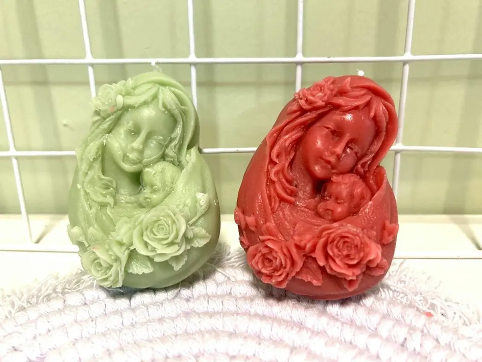 Vela Virgen y Jesús