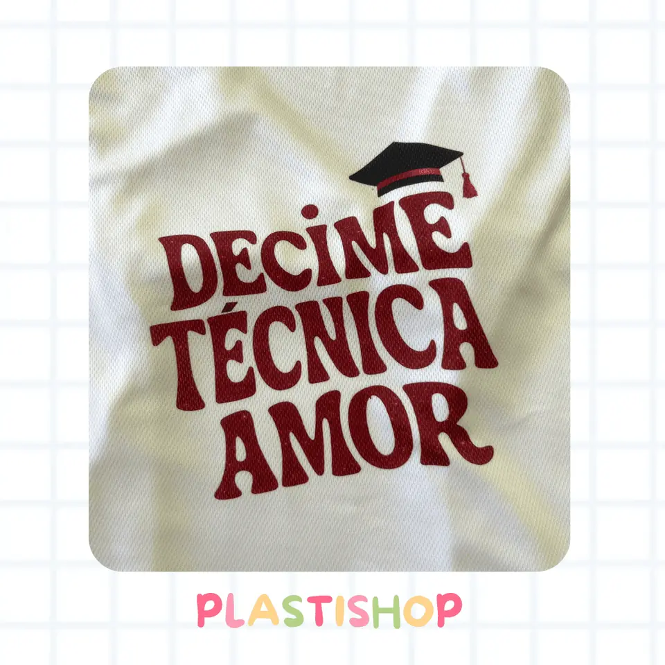 Remera personalizada egresado
