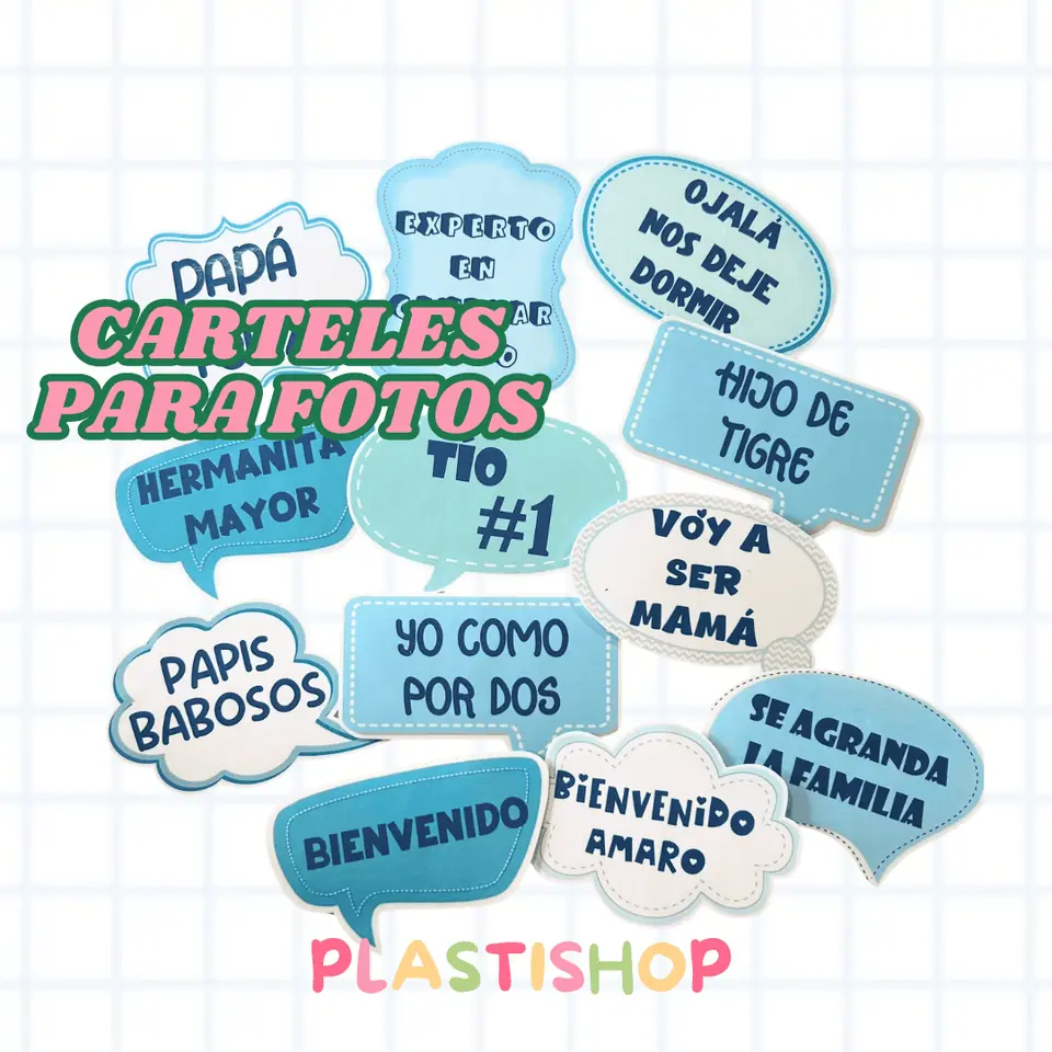 10 carteles para fotos