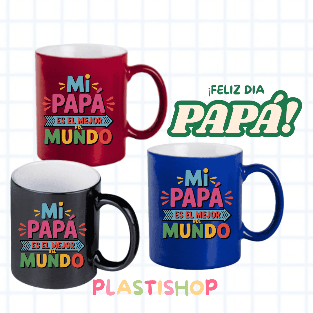 Especial día del padre: taza mágica