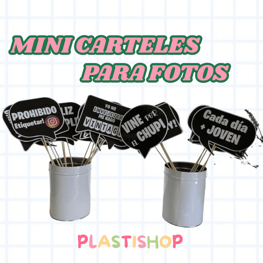 10 Carteles para fotos