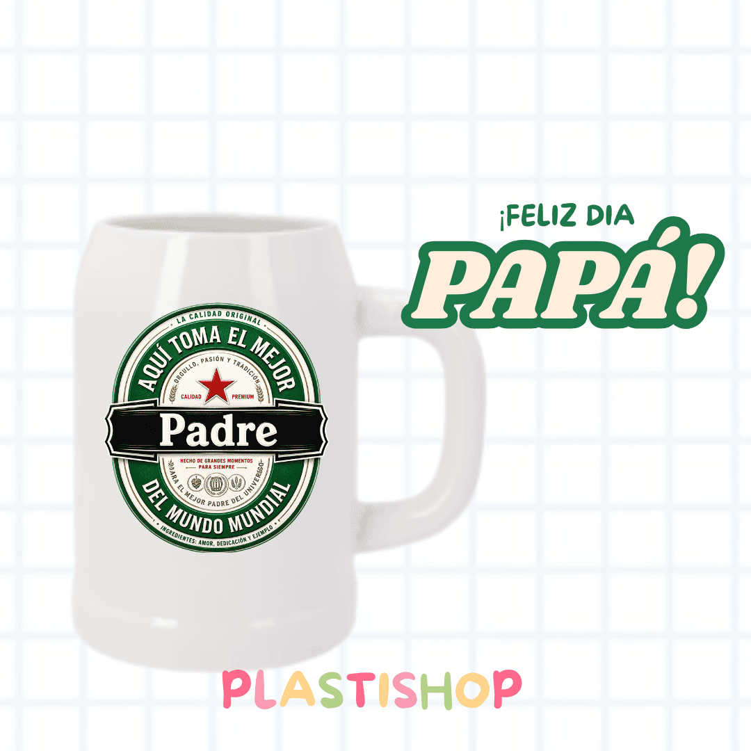 Especial día del padre: jarra cervecera