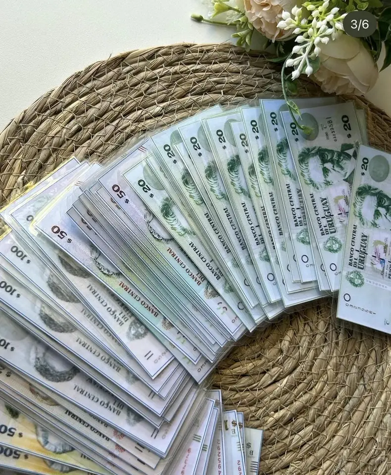 Pack surtido 50 billetes-50 monedas plastificados