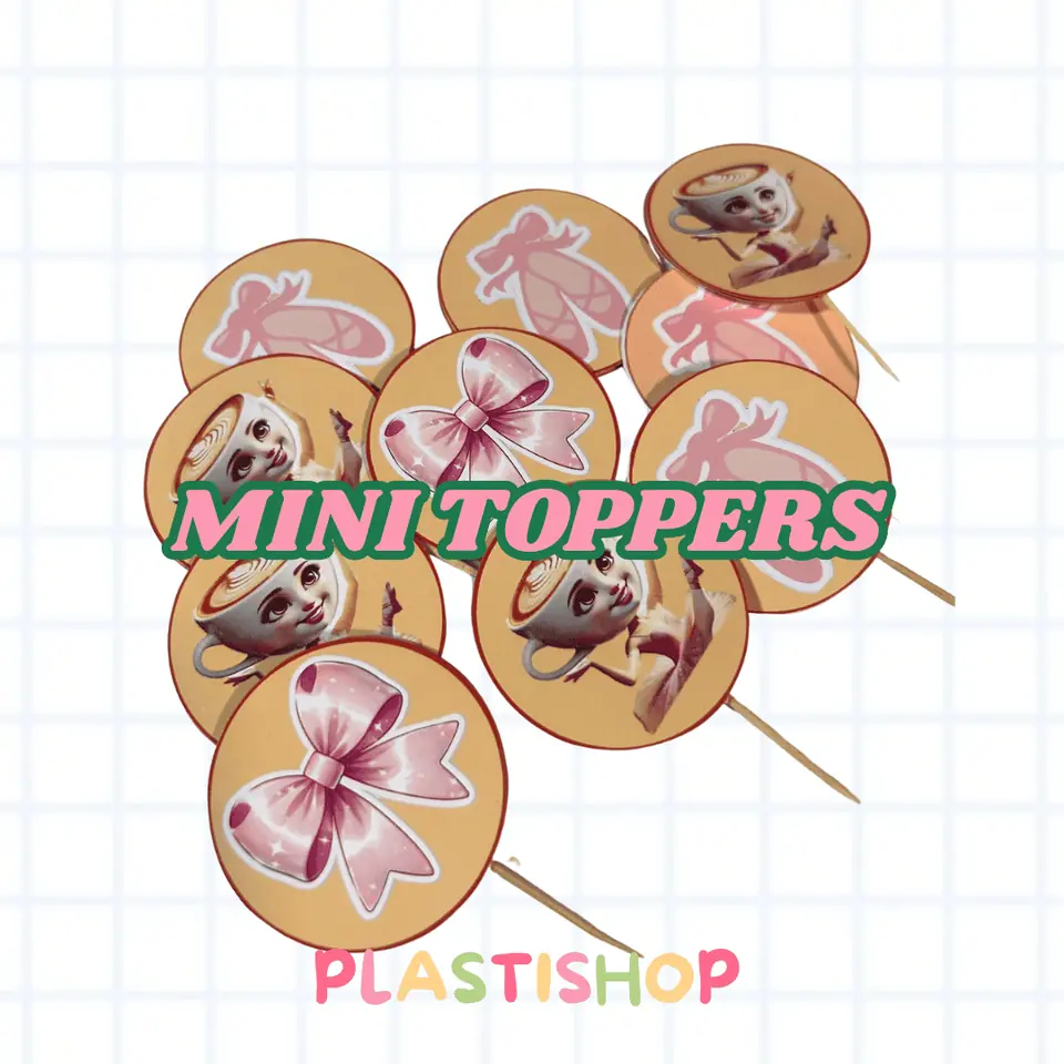 Mini topper (para cupcakes)