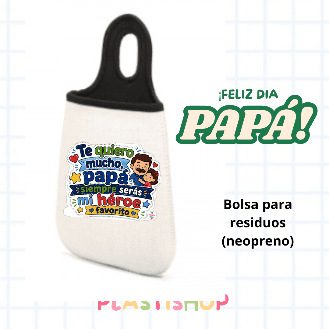 Especial día del padre: Bolsa Residuos p/ Auto. Lino