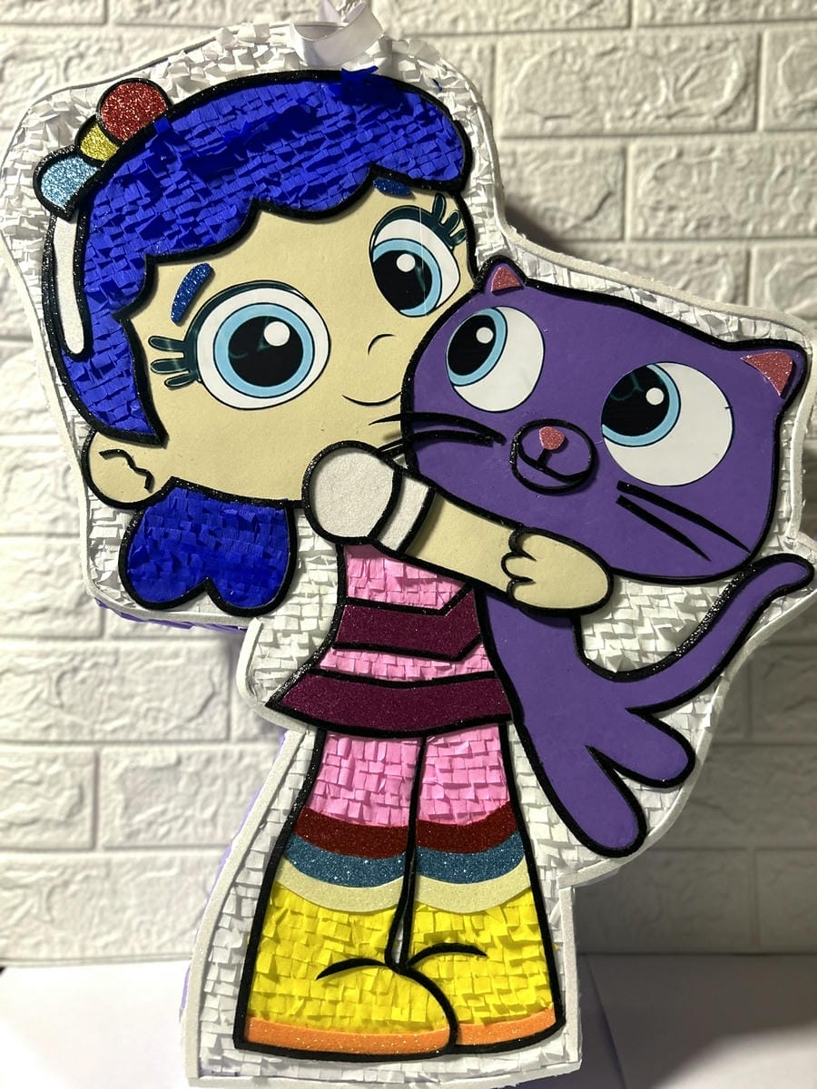 Piñata VERA Y EL REINO ARCOÍRIS