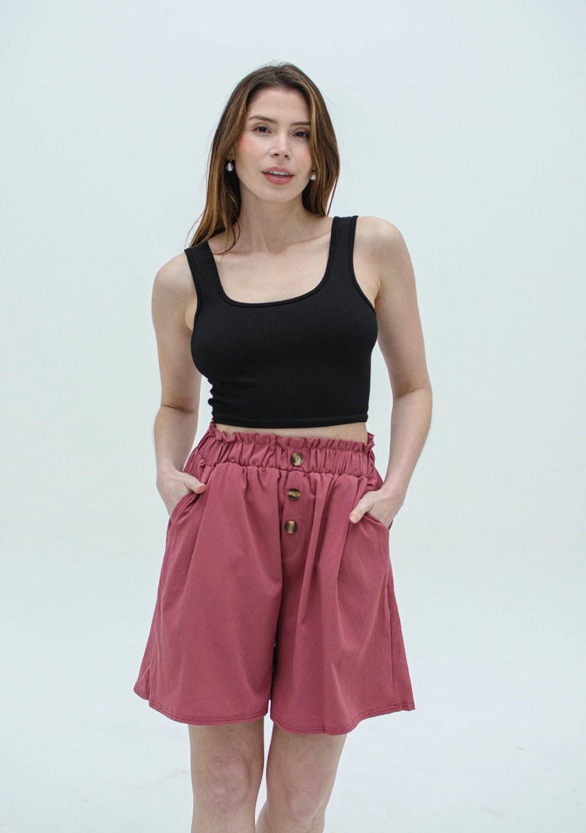 SHORT C/ BOTONES 7090