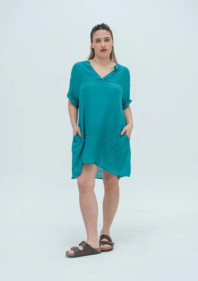 VESTIDO AMPLIO C/ ESCOTE 7246