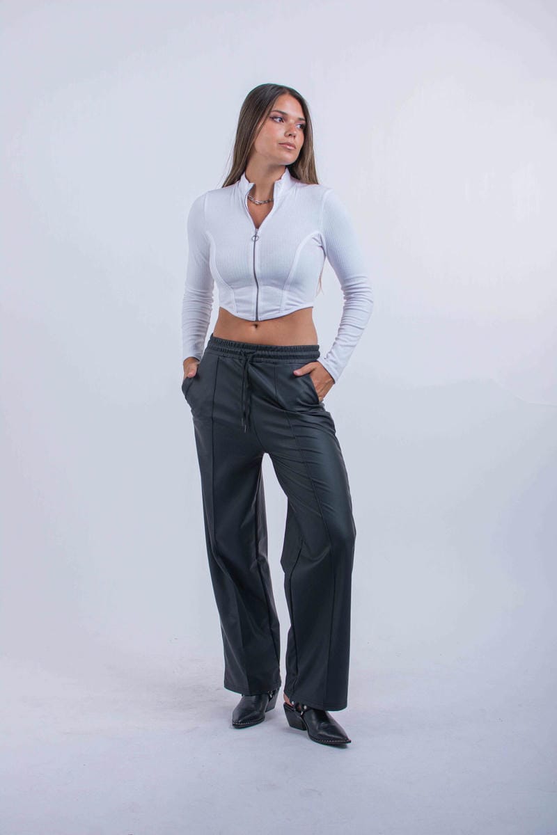 PANT  ECOCUERO C/ DISEÑO 7552