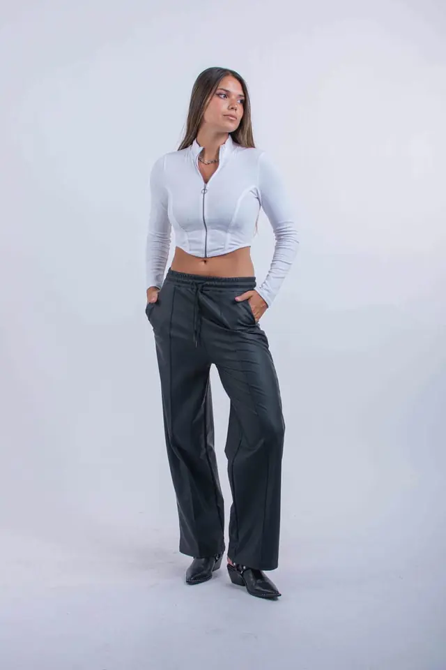 PANT  ECOCUERO C/ DISEÑO 7552