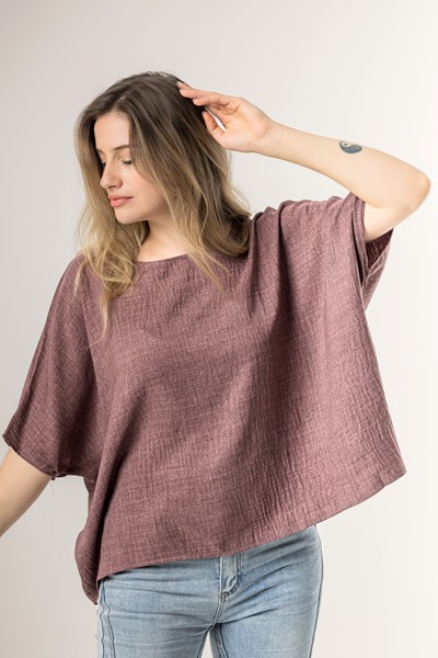 BLUSA AMPLIA C/ DISEÑO 8108