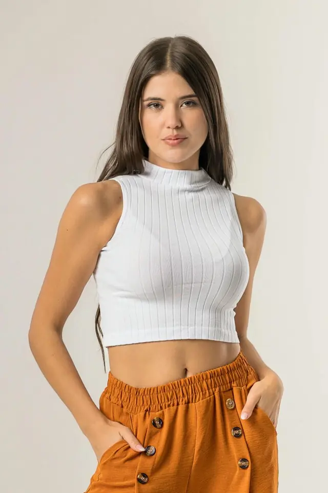 TOP C/ CUELLO ALTO 8197