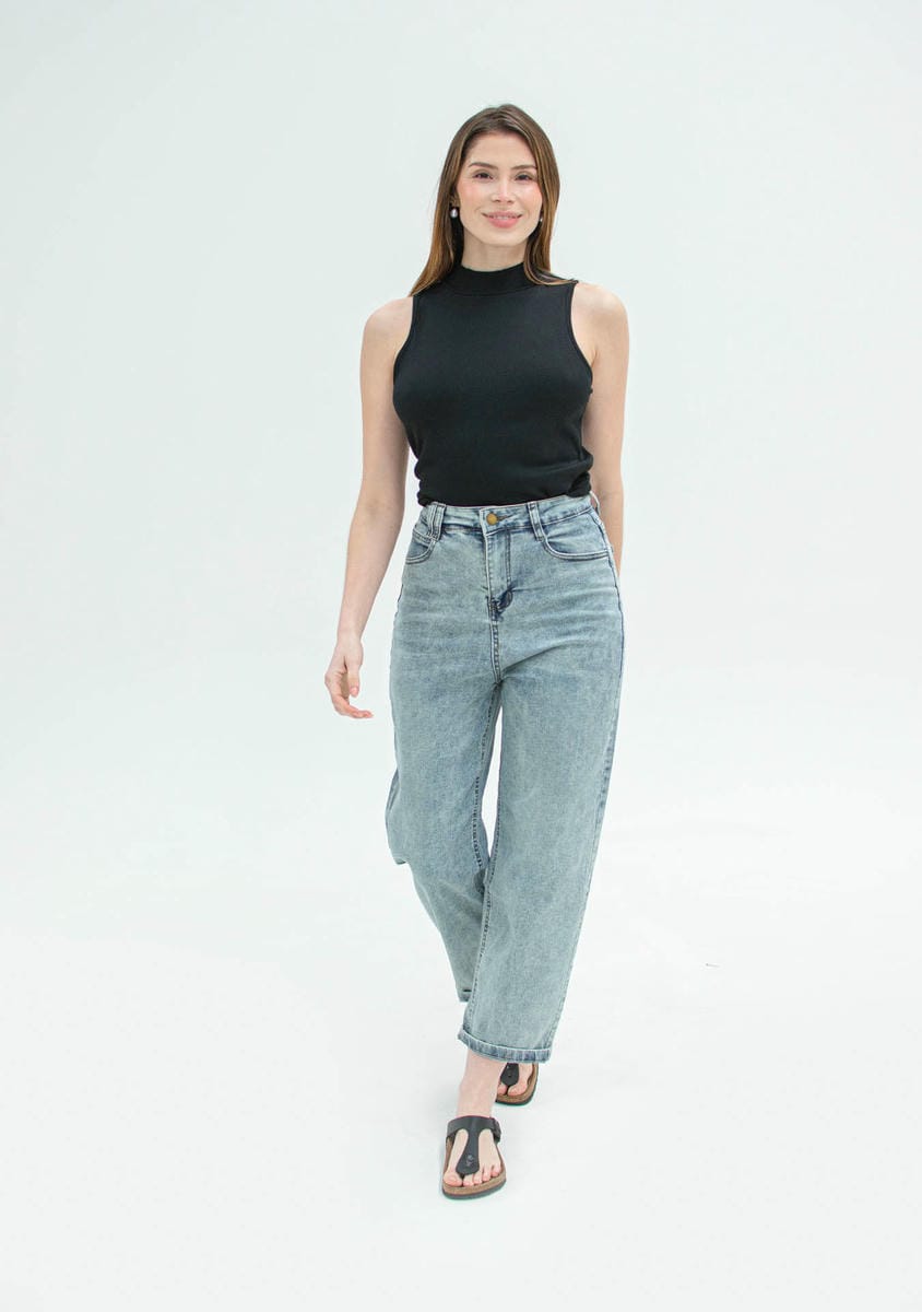 JEAN MOM C/ LYCRA 7332