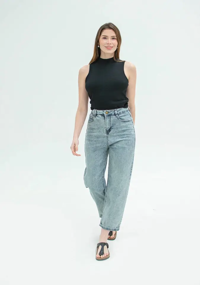 JEAN MOM C/ LYCRA 7332