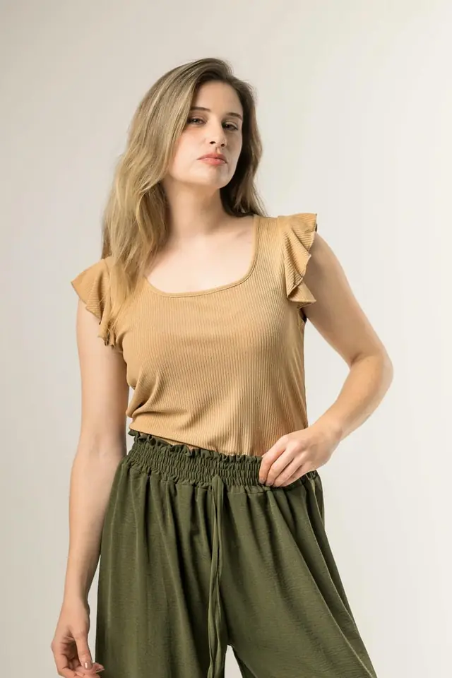 BLUSA C/ VOLADOS 8161
