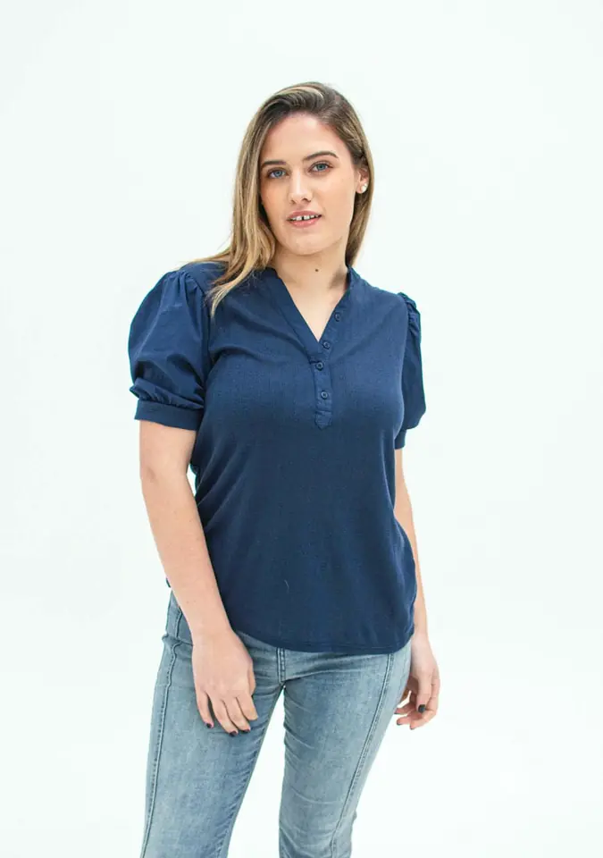 BLUSA C/ BOTONES 7018