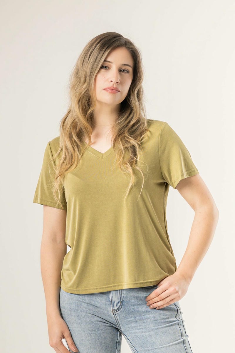 BLUSA ESCOTE EN V 8050