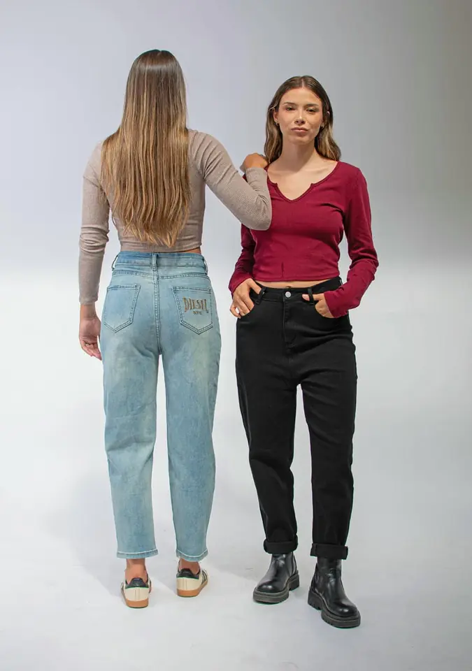 JEAN MOM C/ LYCRA 7684