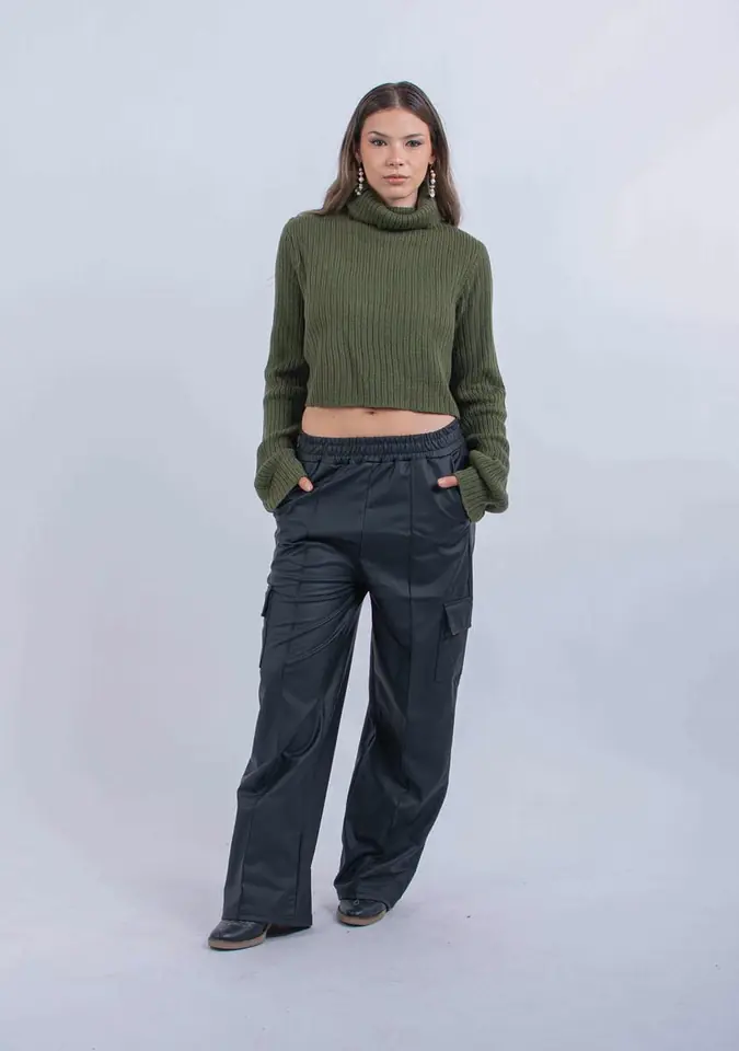 PANT CARGO ECOCUERO 7551