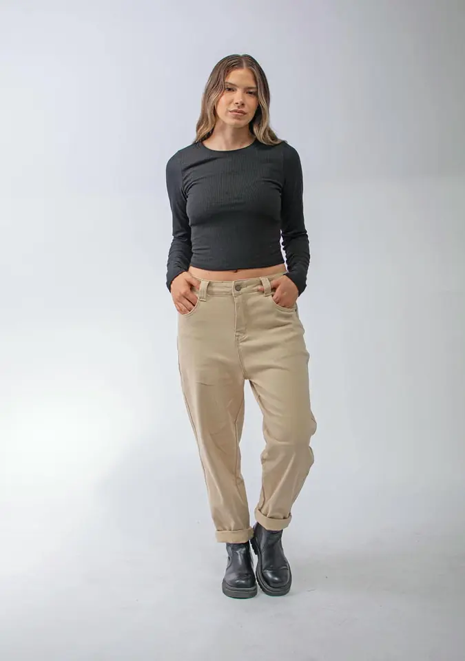 JEAN MOM C/ LYCRA 7691