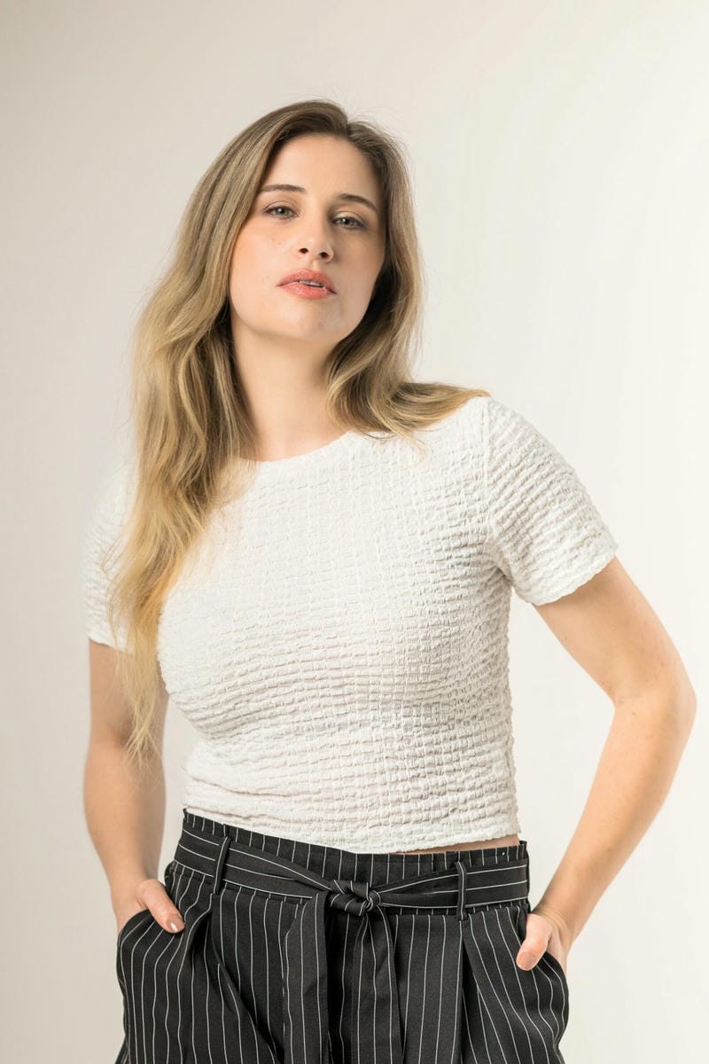 BLUSA TRAMADA 8162