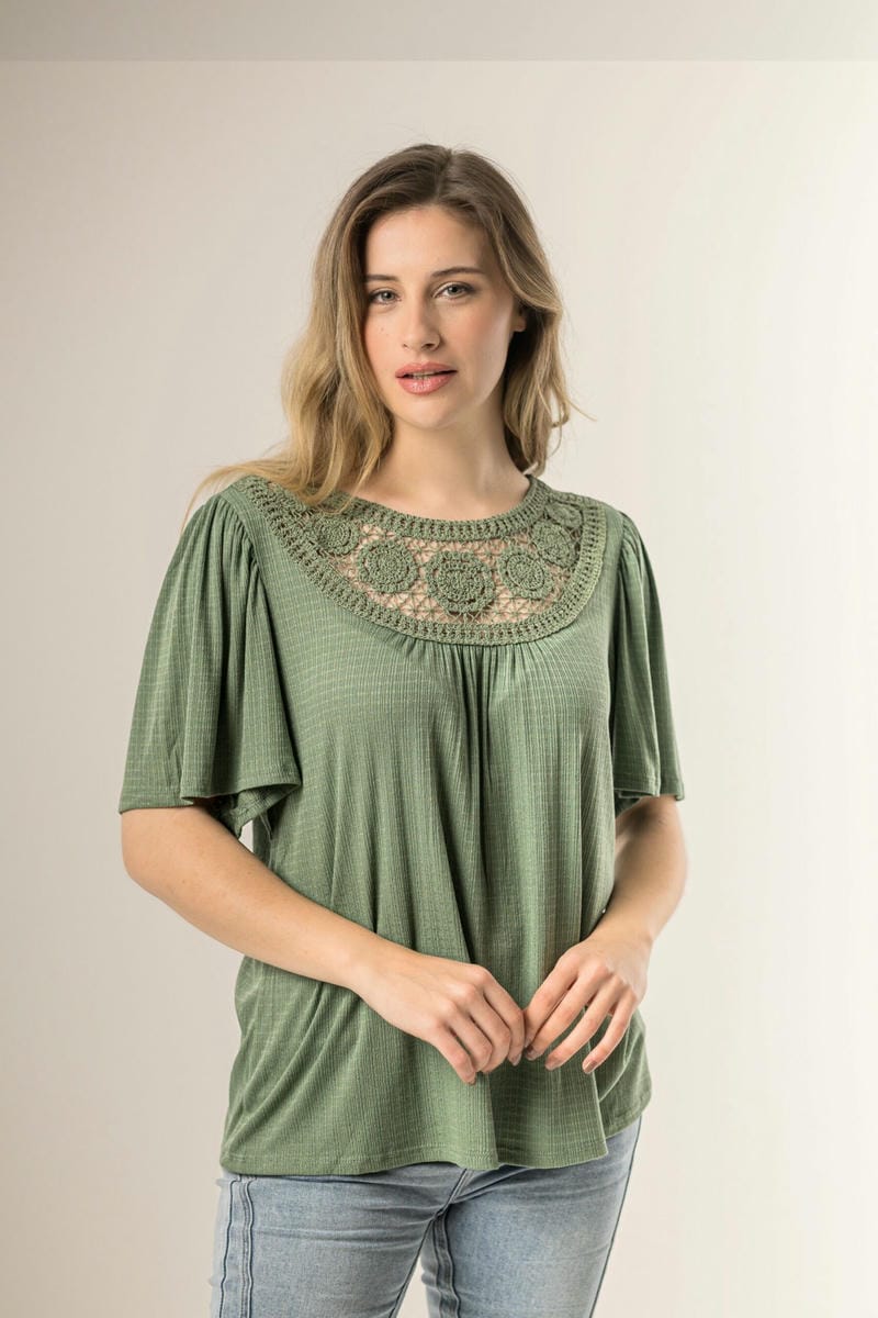 BLUSA C/ BRODERIE 8023