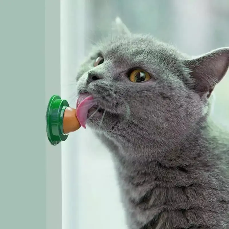 Snack golosina yerba gatera + gelatina de pescado con adhesivo