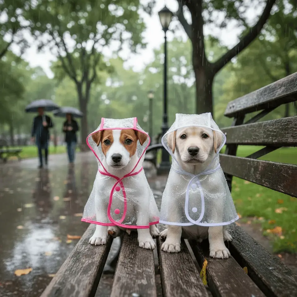 Ropa pilot impermeable para paseos con lluvia - Talle S (Varios colores)