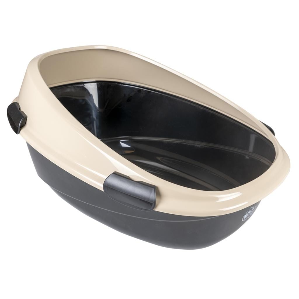 Sanitario XL bandeja arenero con aro extra alto 66x49x34cm