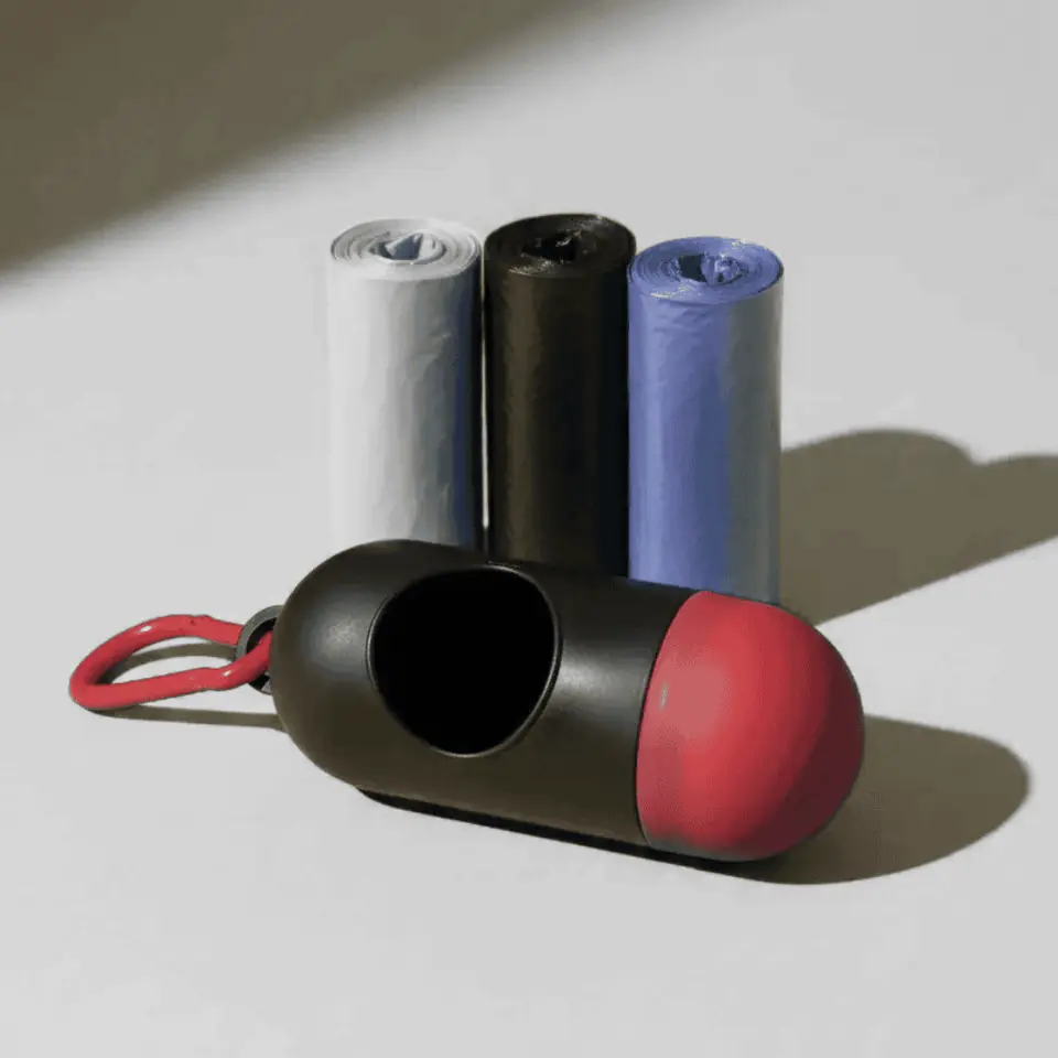 Pack de 3 bolsas sanitarias + Porta bolsas