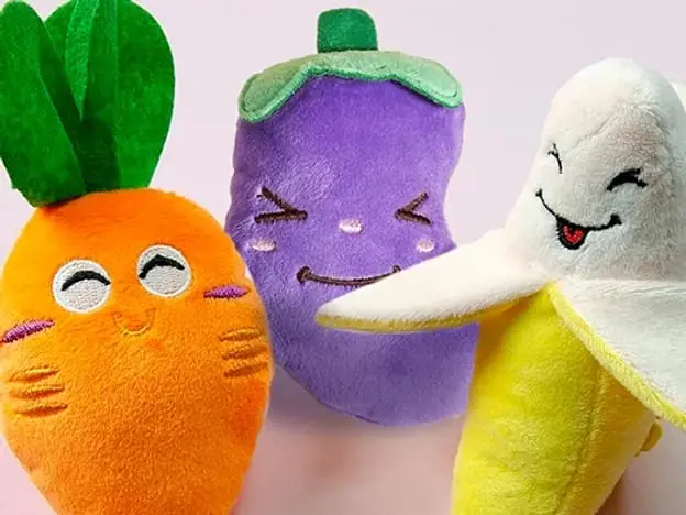 Peluche con sonido - La Huerta (Varios diseños)
