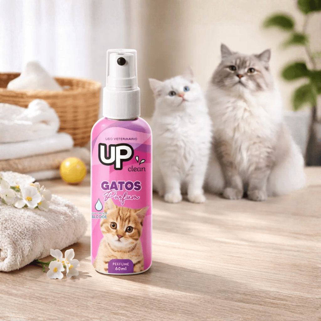 Perfume Up Clean para gatos 60ml. Fragancia Tutti Frutti