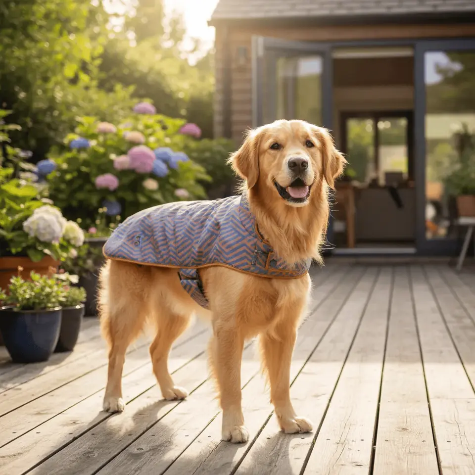 Capa para perro ropa de abrigo premium Ferribiella 60cm