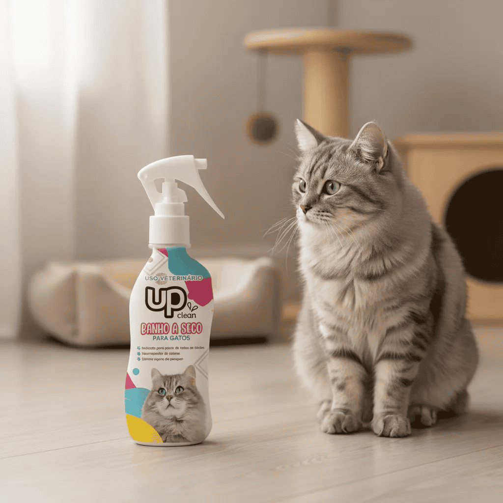 Baño en seco en spray Up Clean para gatos. 300ml