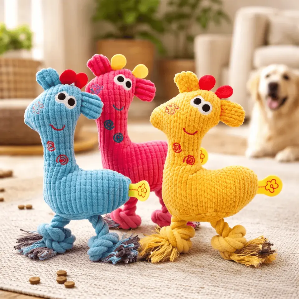 Peluche con sonido – Jirafa (Varios colores)