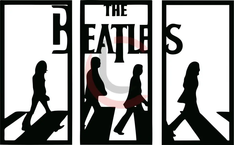 Cuadro tríptico The Beatles