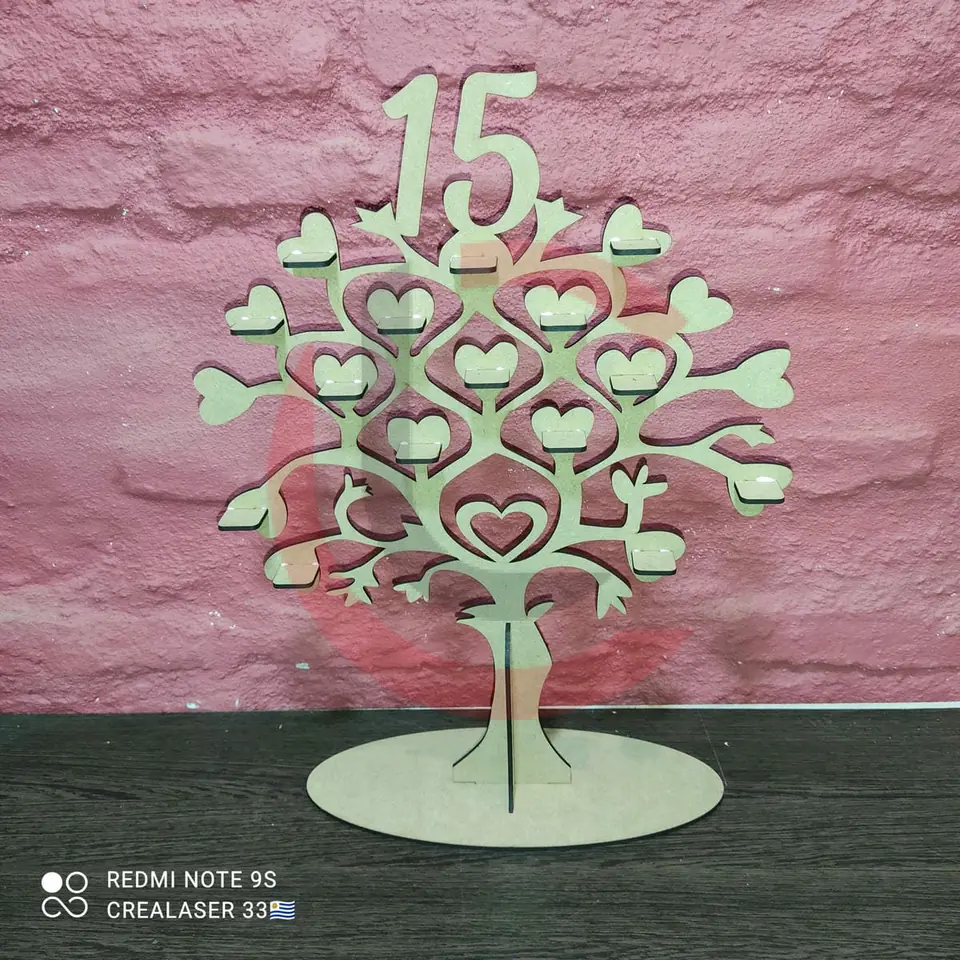 Árbol 15 velas