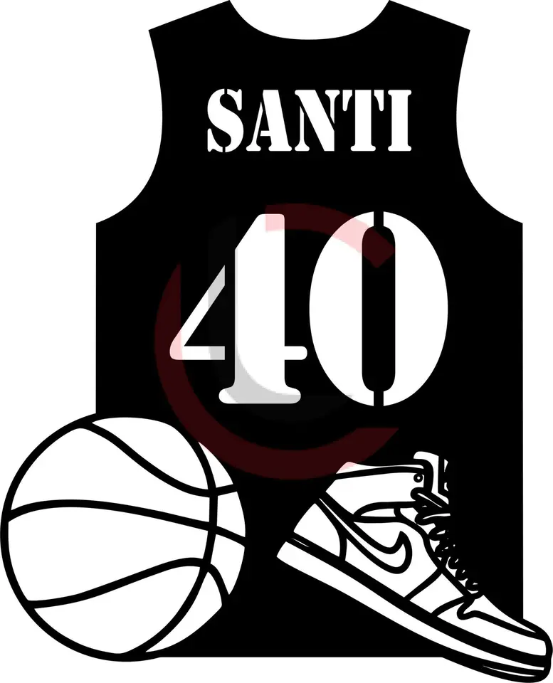Cuadro camiseta basket