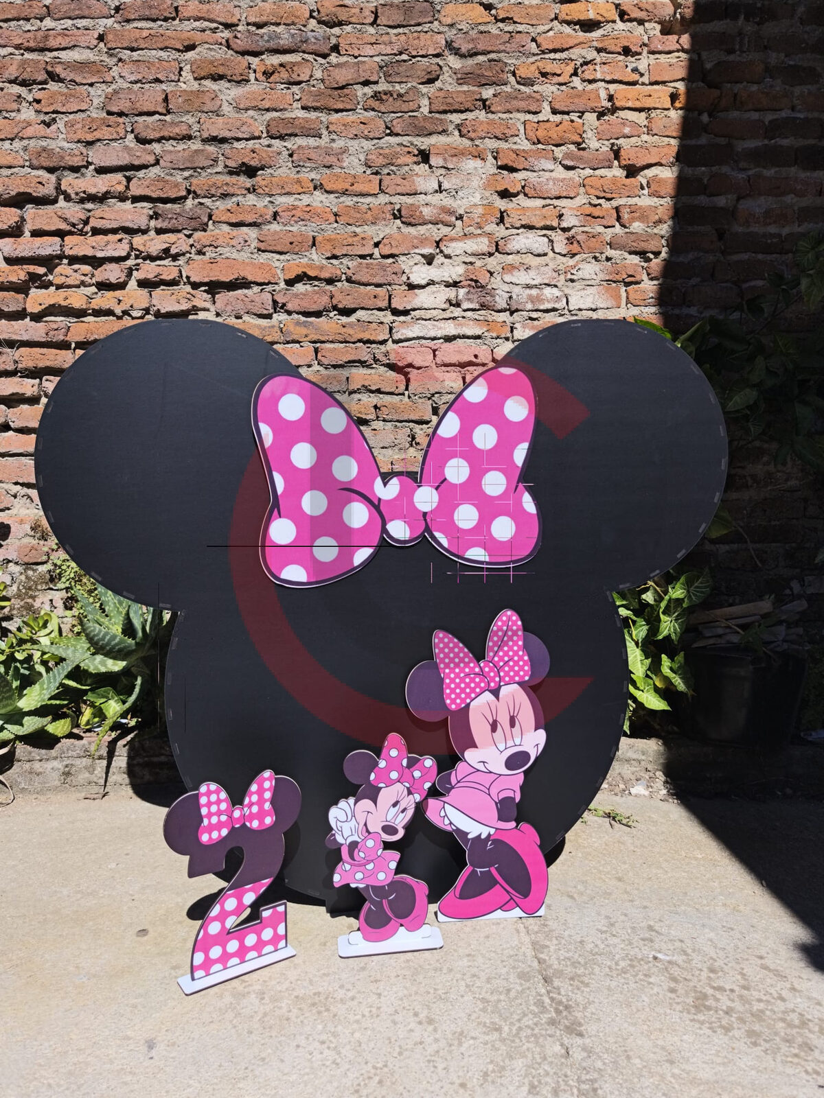Mesa cabeza de Mickey 3D