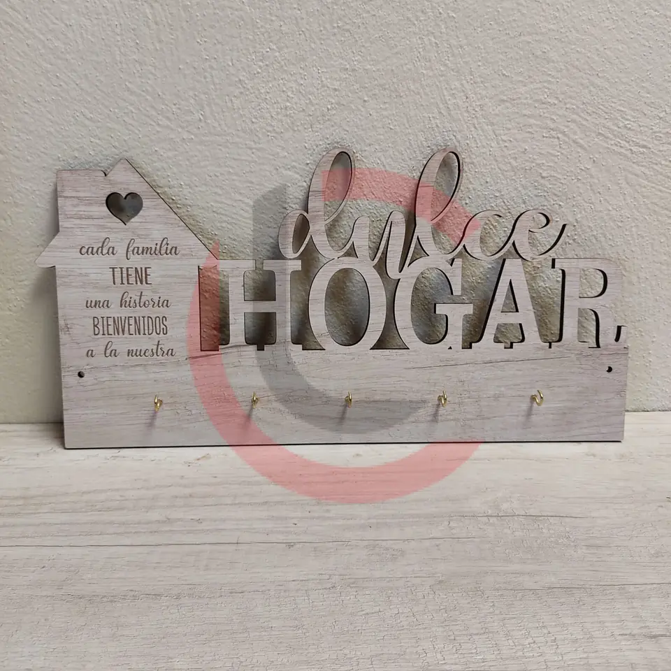 Porta llaves "dulce hogar"