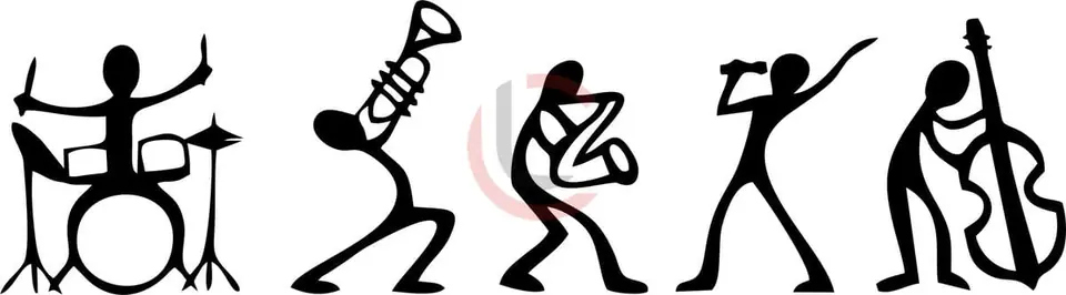 Cuadro músicos x5