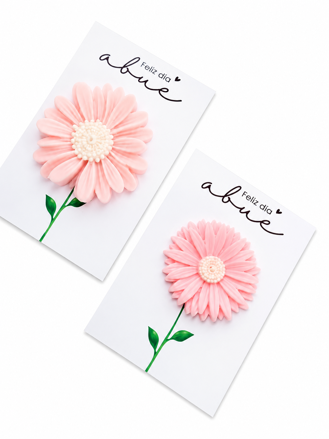 TARJETA + VELA DE FLOR