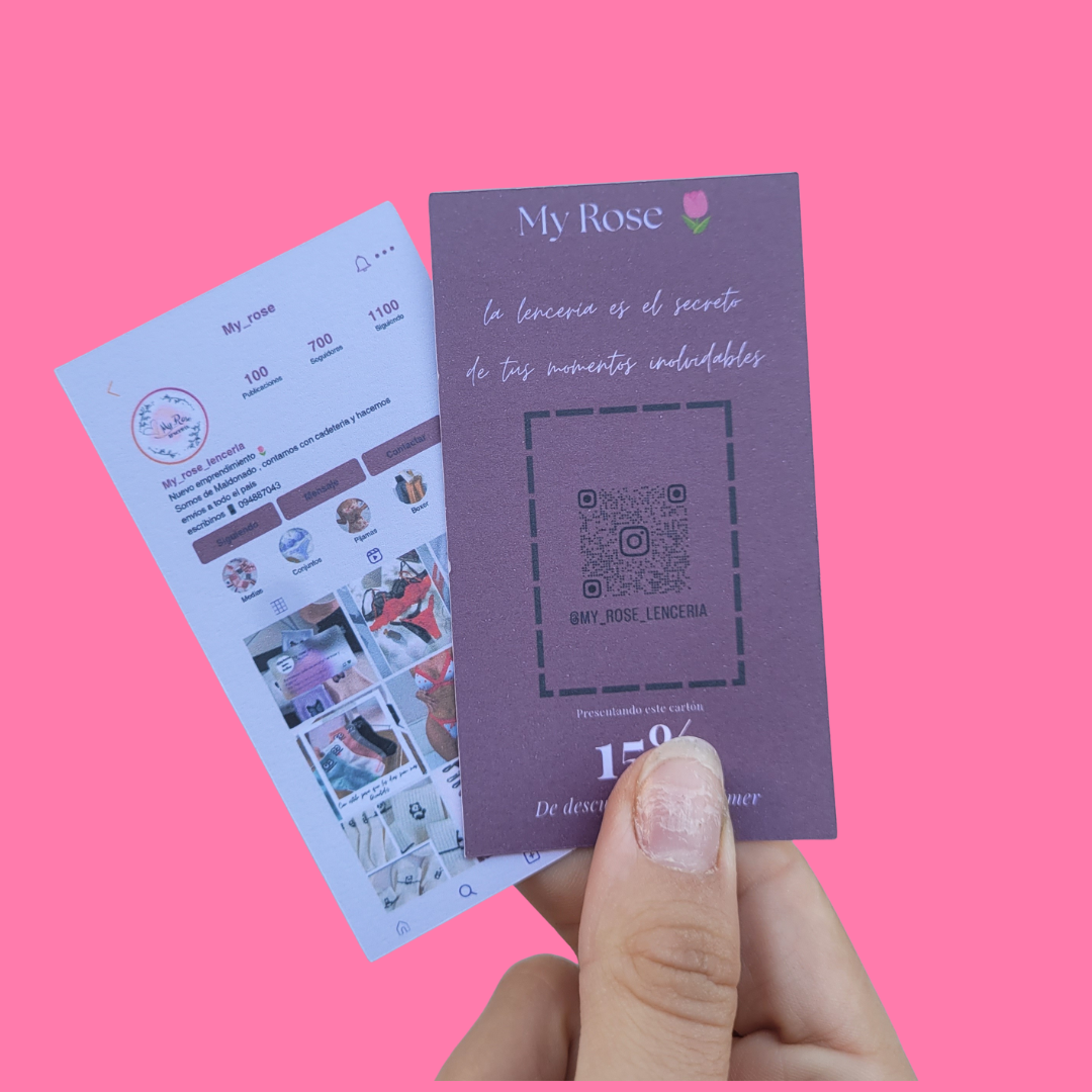 INSTACARD personalizadas