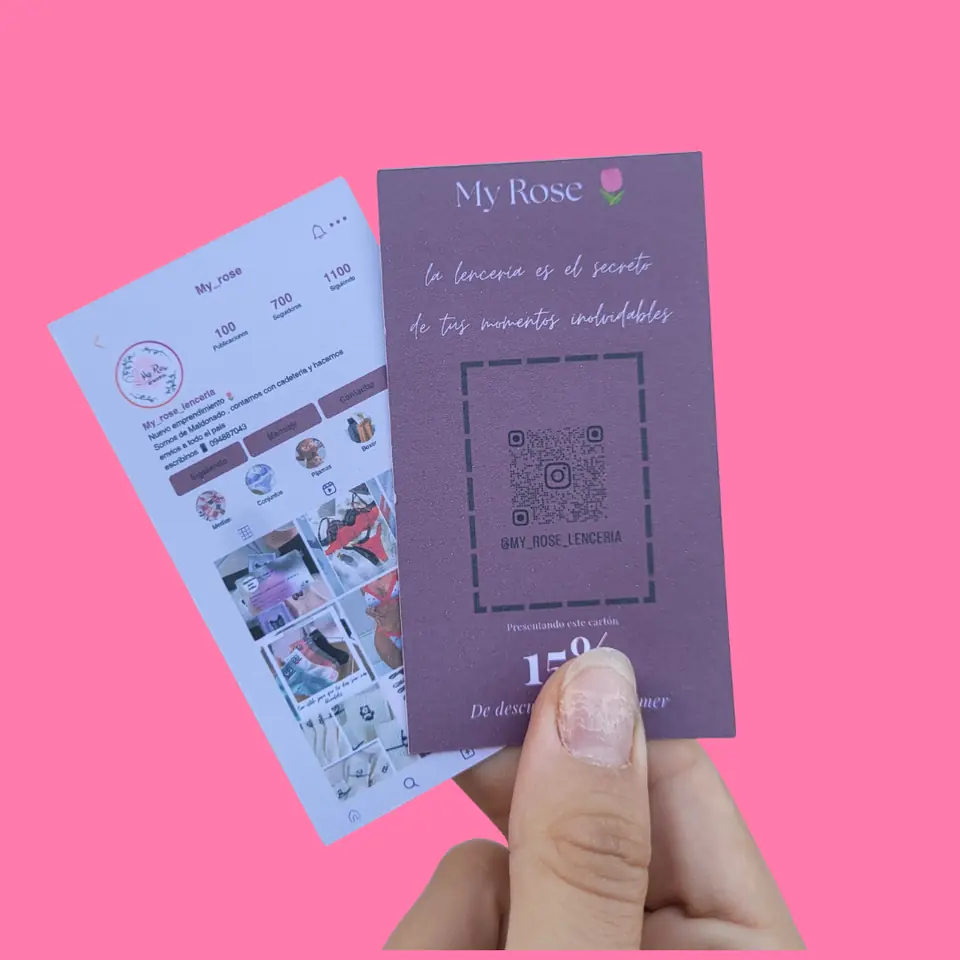 INSTACARD personalizadas