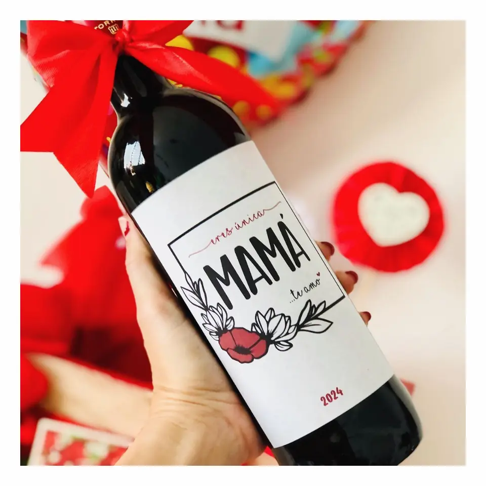 VINO PERSONALIZADO DÍA DE LA MADRE